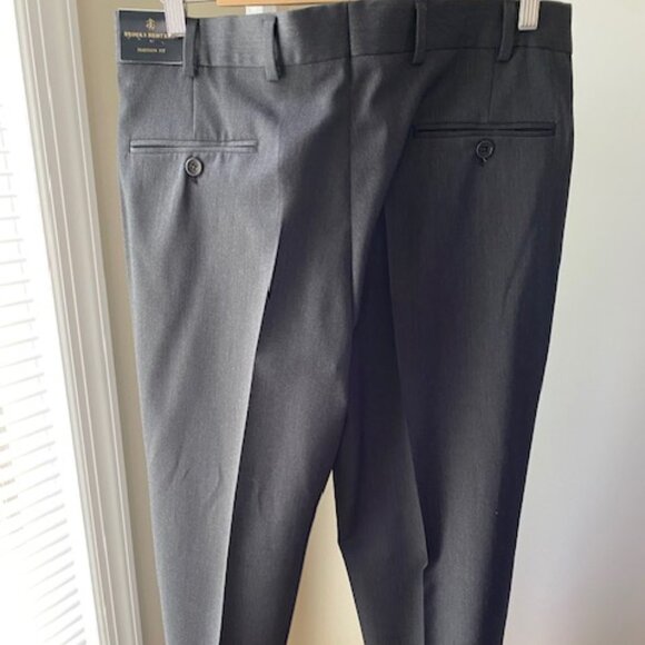 NWT Brooks Brothers Madison Pants Madison Fit 34/30 - Picture 1 of 5